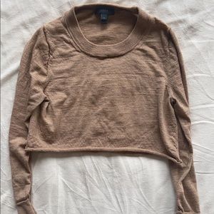 jcrew nude sweater